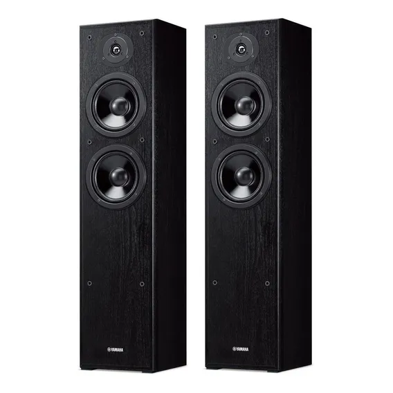 Par de colunas Yamaha NS-F51 cor preta Foto 1