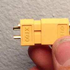 Par de conectores macho e fĂȘmea Xt60 para bateria de drone Lipo Foto mini 3
