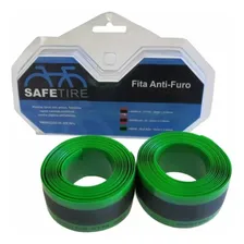 Par De Fita Anti-furo Safetire 35mm Verde Aro 26 27,5 29 Foto mini 1