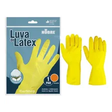 Par De Luva Amarela Latex Lava Louça, Multiuso Cozinha Casa Tamanho G Foto mini 1
