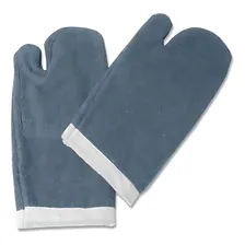 Par De Luva Padeiro Mao De Gato Térmica Cano Curto 35 Cm Cor Azul Foto mini 2