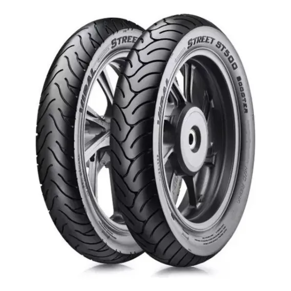 Par de Pneus 90/90-14 100/90-14 Vipal Scooter St500 Pcx150 Foto 1