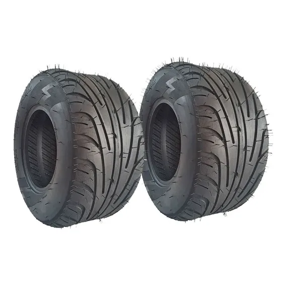 Par de Pneus E-letric 225/40-10 Scooter Elétrica Citycoco Foto 1