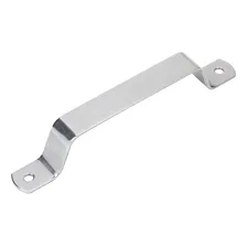 Par De Puxadores Alça Pegador Aço Inox Grande 136x15mm Foto mini 2