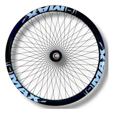 Par De Rodas Aro 26 Vpr Max 72 Raios Girassol Viper Bike Cor Preto Foto mini  2