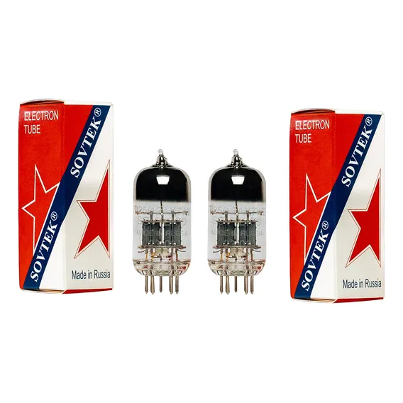 Par De Valvulas Sovtek 12ax7wb / 7025 - Ecc83 Sovtek Russian Foto 1