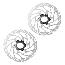 Par Disco De Freio Rotor Shimano Sm-rt30 160mm Center Lock Cor Prateado Foto mini 3