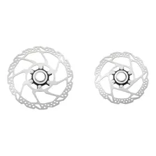 Par Disco Freio Rotor Shimano Rt54 160mm + 180mm Center Lock Cor Prateado Foto mini 2