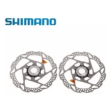 Par Disco Freio Rotor Shimano Rt54 180mm Center Lock Porca Foto mini 1