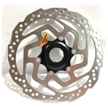 Par Disco Rotor Shimano Sm-rt10 160mm + 180mm Center Lock Cor Prateado Foto mini  3