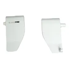 Par Dobradiças Tampa Lavadora Electrolux Ltc10 Ltr10 Luc10 Cor Branco Foto  mini 1