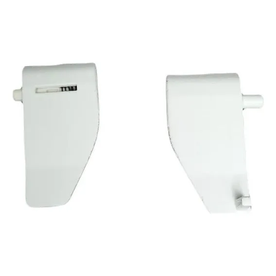 Par Dobradiças Tampa Lavadora Electrolux Ltc10 Ltr10 Luc10 Cor Branco Foto 1