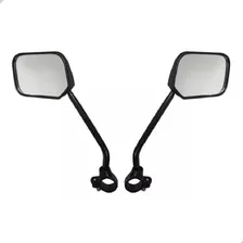 Par Espelho Retrovisor Retangular Bike Haste Longa Allkar Foto mini 3