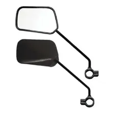 Par Espelho Retrovisor Retangular Bike Haste Longa Allkar Foto mini 1