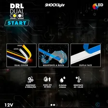 Par Fita Led Dual Color 75cm 3000k 6000k 12v Foto mini 4