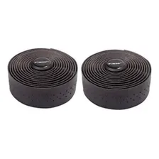 Par Fita Para Guidão Bike Speed Road Microfibra Furada Tsw Cor Preto Foto mini 2