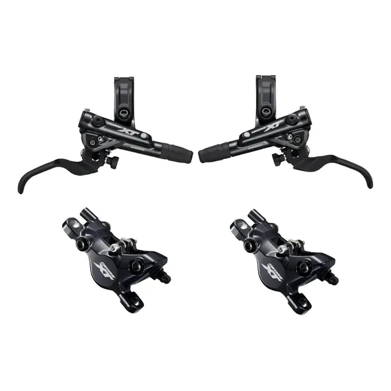 Par Freio Disc Hidraulico Deore Xt M8100 Tras. Diant Shimano Foto 1