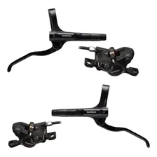 Par Freio Disco Hidráulico Shimano Bl-mt200 com discos 160mm Foto mini 2