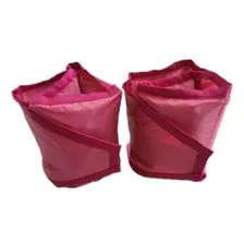 Par Halter 3 Kg E Par Tornozeleira 3 Kg + Elástico Treino Cor Rosa Foto mini 3