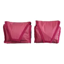 Par Halter 3 Kg E Par Tornozeleira 3 Kg + Elástico Treino Cor Rosa Foto mini 4