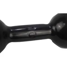 Par Halteres 4kg + Par Halteres 6kg Emborrachado Cor Preto Foto mini 4