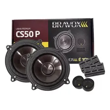 Par Kit 2 Vias Automotivo 5 Polegadas 120w Rms Bravox Cs50p Foto mini 2