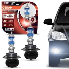 Par Lâmpada Farol Hb4 150% + Luz Osram Night Breaker Laser Foto  mini 1