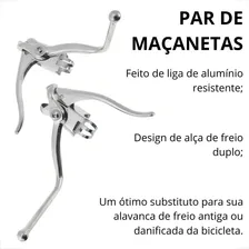 Par Manete Maçaneta Speed Dupla Caloi 10 Monark 10 Alumínio Foto mini  3