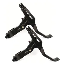 Par Manete Tsw V Brake Ou Disco Alumínio Maçaneta Freio Bike Foto  mini 1