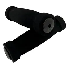 Par Manopla Punho Espuma Mtb Super Confortável Preto Bike Foto  mini 1