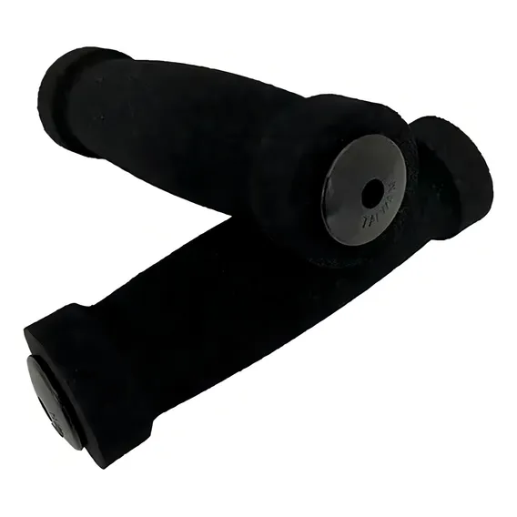 Par Manopla Punho Espuma Mtb Super Confortável Preto Bike Foto 1