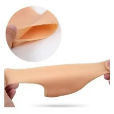 Par Meia Palmilha Silicone Gel Ortopédica Calcanhar Esporão Foto mini  2