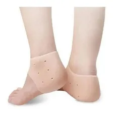Par Meia Palmilha Silicone Gel Ortopédica Calcanhar Esporão Foto mini  3