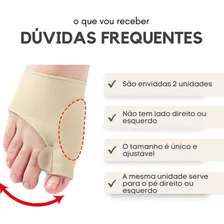 Par Meias Corretivas Joanete Silicone Corretor Ortopédico Foto mini 3