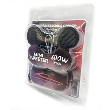 Par Mini Tweeter Someacessorios 600w Pmpo 80w Rms Vo6p Cor Preto Foto mini 2