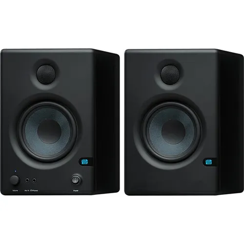 Par Monitores Estúdio Eris 4.5 Presonus Fender Bivolt Cor Preto Foto 1