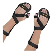 Par Ortese Tala Pvc Avc Derrame Punho Mãos Dedos Adult Preto Foto  mini 1