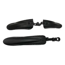 Par Paralama Bike Bicicleta Nylon Aro 26 E 29 Mtb 3 Peças Cor Preto Foto mini  2