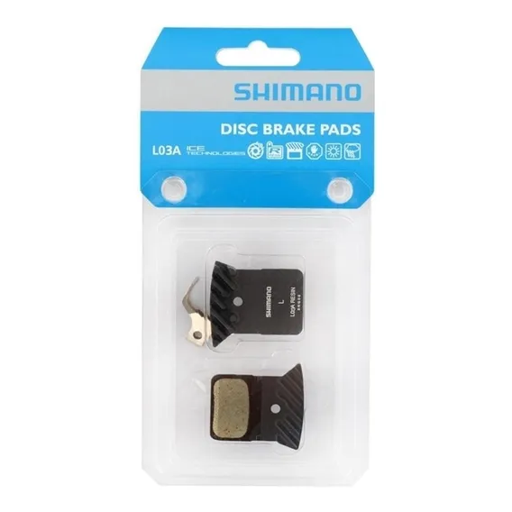 Par Pastilhas D/ Freio Disco Shimano L03a Resina Ice Tech Foto 1