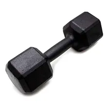 Par Peso Halter Para Musculação 8kg Preto Ferro Foto mini  3