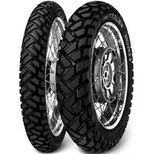 Par Pneu 110/90-17 + 90/90-19 Metzeler Enduro Honda Bros 1 Foto mini 1