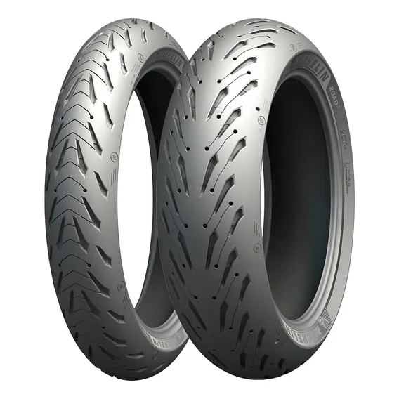 Par Pneu 120/70-17+180/55-17 Michelin Pilot Road 5 Foto 1