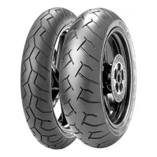 Par Pneu 120/70-17 160/60-17 Pirelli Diablo Cb500 Er6 Nc 700 Foto  mini 1
