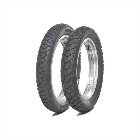Par Pneu 90/90-19 + 110/90-17 Rodabem Vipal Nxr Bros 125 150 Foto 1