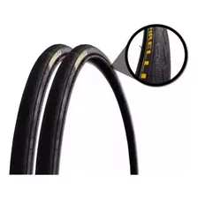 Par Pneu Bicicleta Speed/road 700x23 Pirelli Tornado Alfa Cor Preto Foto  mini 1