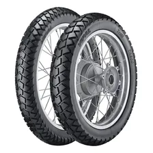 Par Pneu Bros 150 Xre 190 90/90-19 + 110/90-17 Tr300 Vipal Foto mini 1