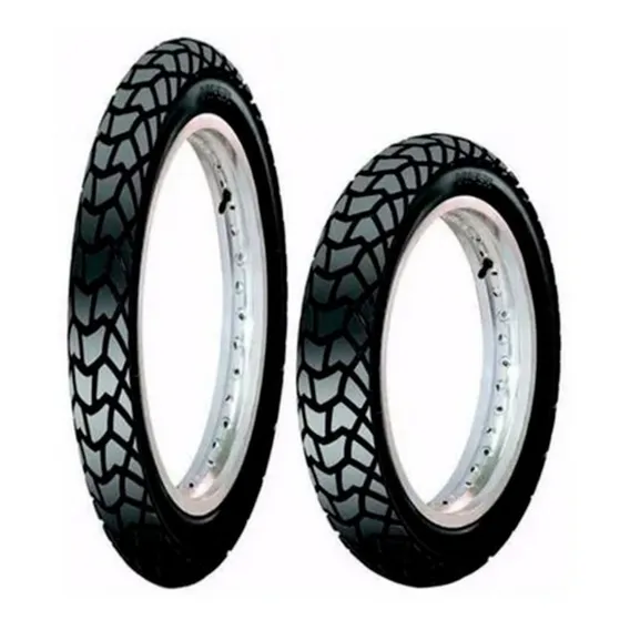 Par Pneu Bros Xre190 120/90-17 + 90/90-19 Viper Maggion Foto 1