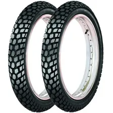 Par Pneu Diant/tras 90/90-18 + 275-18 St6 Maggion Cravo Foto mini 1