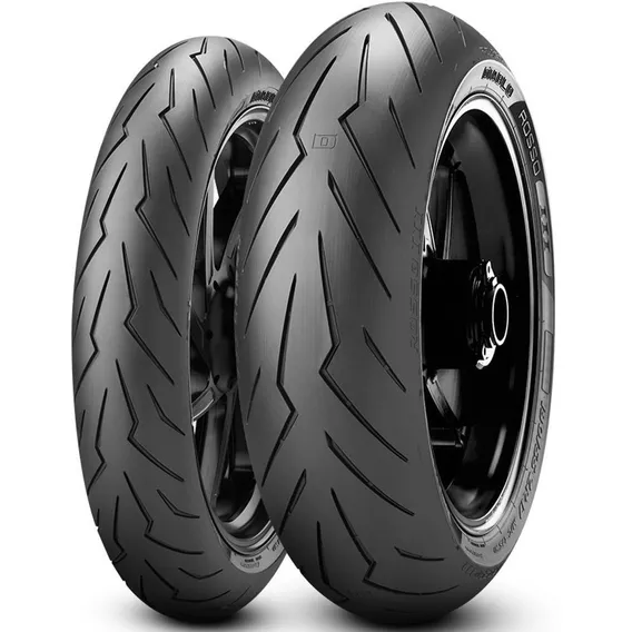 Par Pneu Gsx-r 190/55r17 + 120/70r17 Diablo Rosso 3 Pirelli Foto 1