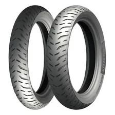 Par Pneu Honda Biz 125 80/100-14 + 60/100-17 Michelin Foto mini 3